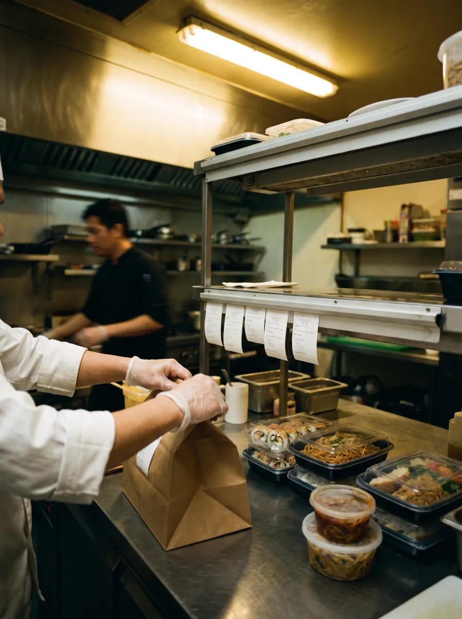 Food delivery chain
