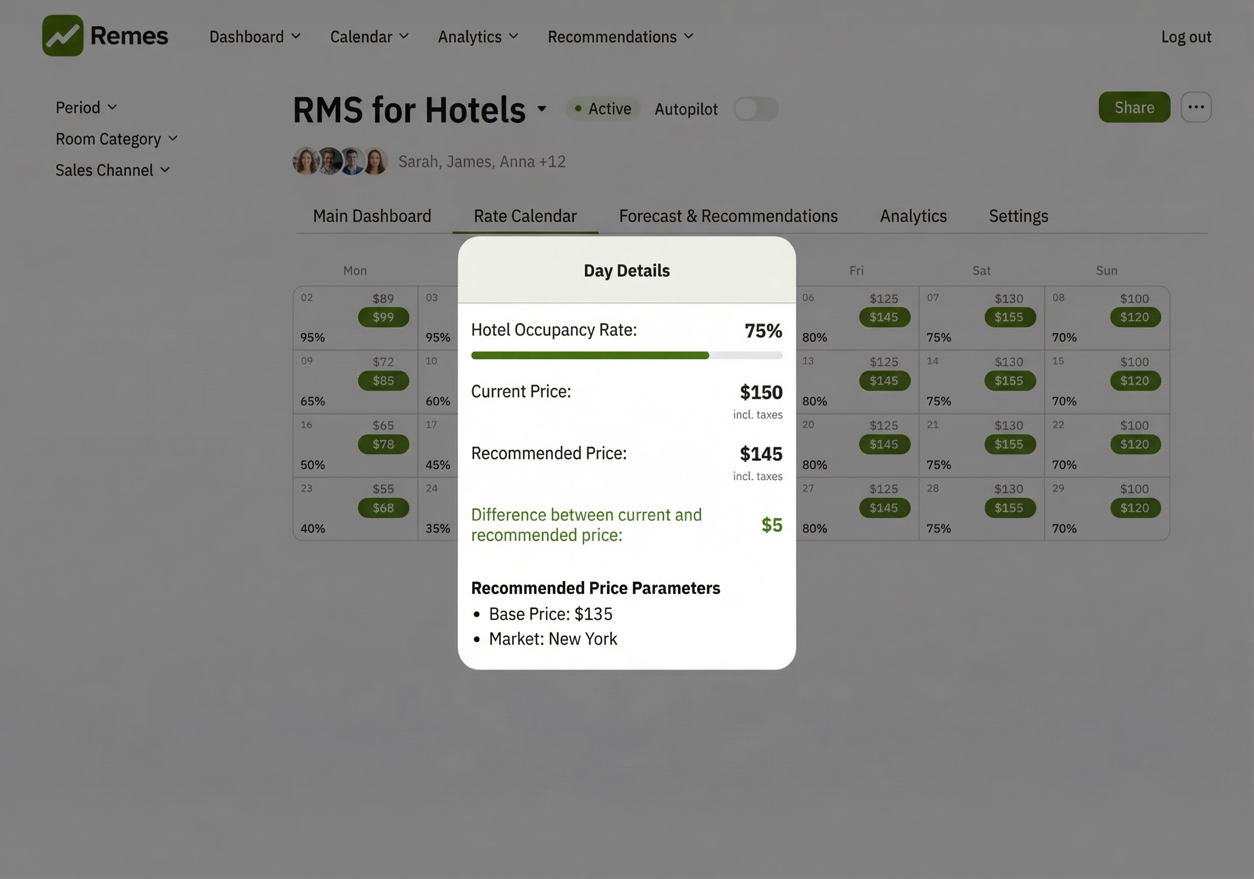 Transparent recommendations